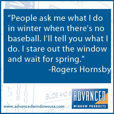 Wait for Spring - Rogers Hornsby