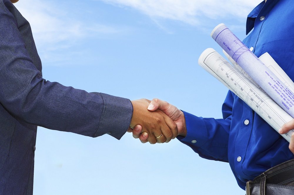 Contractors Builders handshake Agreement