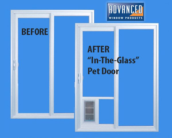 Doggy door for outlet window